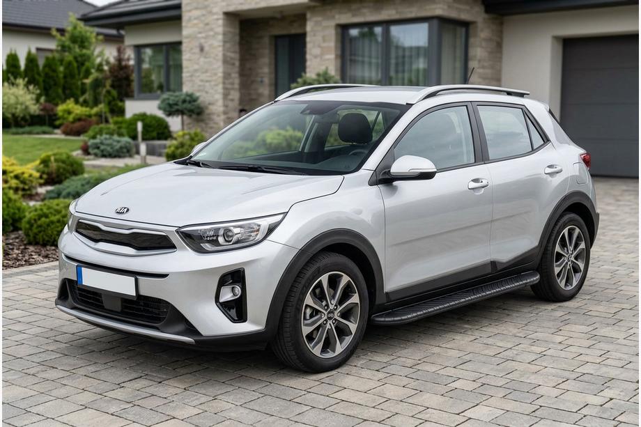 Kia Stonic 2017- Praguri Laterale Bosphorus Black (2 buc, Aluminiu) Image