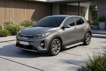 Kia Stonic 2017- Praguri Laterale Maya V2 (2 buc, Aluminiu) foto 1