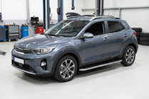 Kia Stonic 2017- Praguri Laterale Maydos V1 (2 buc, Aluminiu) foto 1