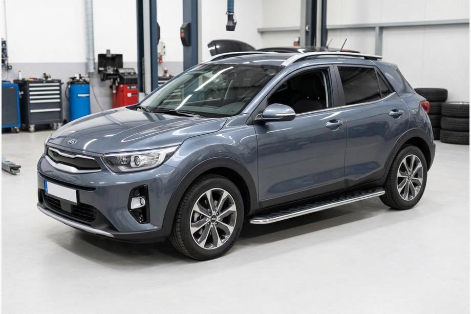 Kia Stonic 2017- Praguri Laterale Maydos V1 (2 buc, Aluminiu) Image