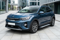 Kia Stonic 2017- Praguri laterale Allmond Grey (2 buc, aluminiu) foto 1