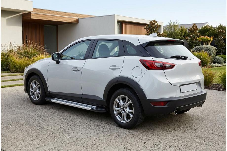 Mazda CX-3 2015- Praguri Laterale Vision New Grey (2 buc, Aluminiu) Foto 1
