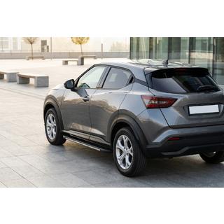 Praguri Laterale Bosphore Grey (2 buc, Aluminiu) Nissan Juke 2020- foto 1