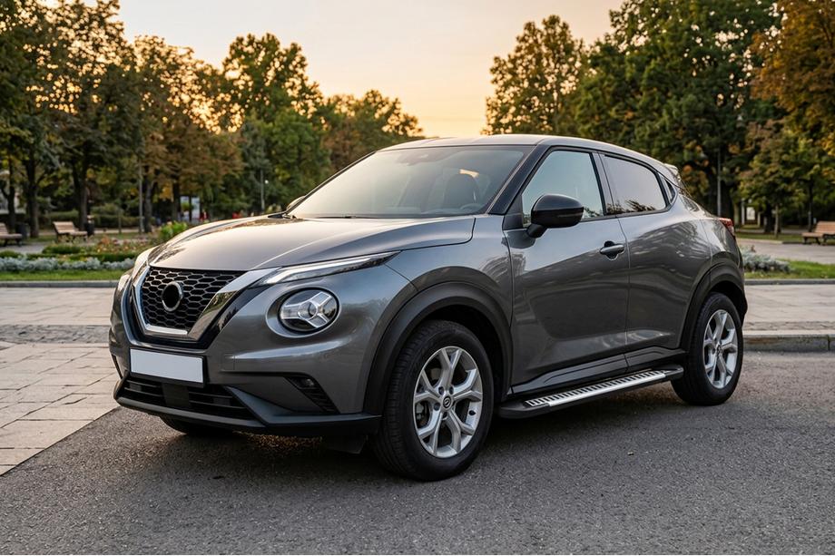 Nissan Juke 2020- Praguri Laterale Line (2 buc, Aluminiu) Image