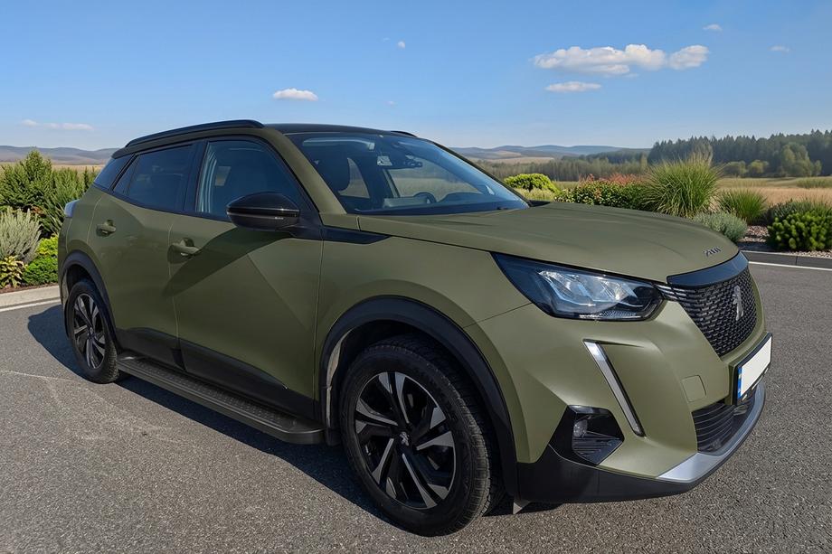 Peugeot 2008 2019- Praguri Laterale Allmond Black (2 buc, Aluminiu) Foto 1