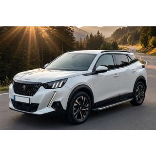 Praguri Laterale BlackLine (2 buc, Aluminiu) Peugeot 2008 2019- foto 1