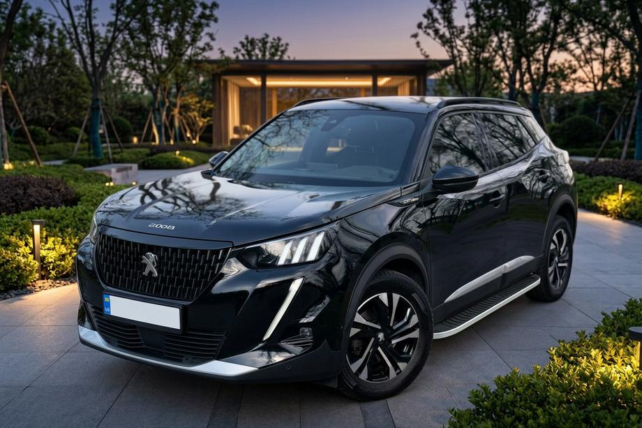 Peugeot 2008 2019- Praguri Laterale Tayga Grey (2 buc, Aluminiu) Image