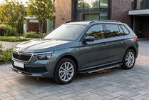 Skoda Kamiq 2019- Praguri Laterale Bosphore Grey (2 buc, Aluminiu) foto 1