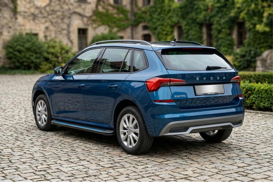 Skoda Kamiq 2019- Praguri Laterale Maya Blue (2 buc, Aluminiu) Image