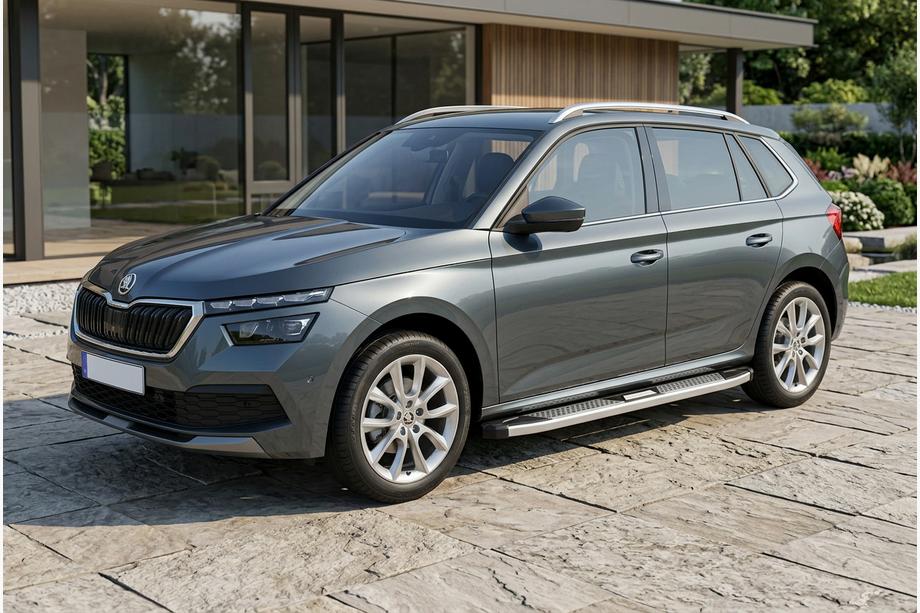 Skoda Kamiq 2019- Praguri Laterale Mevsim Grey (2 buc, Aluminiu) Image