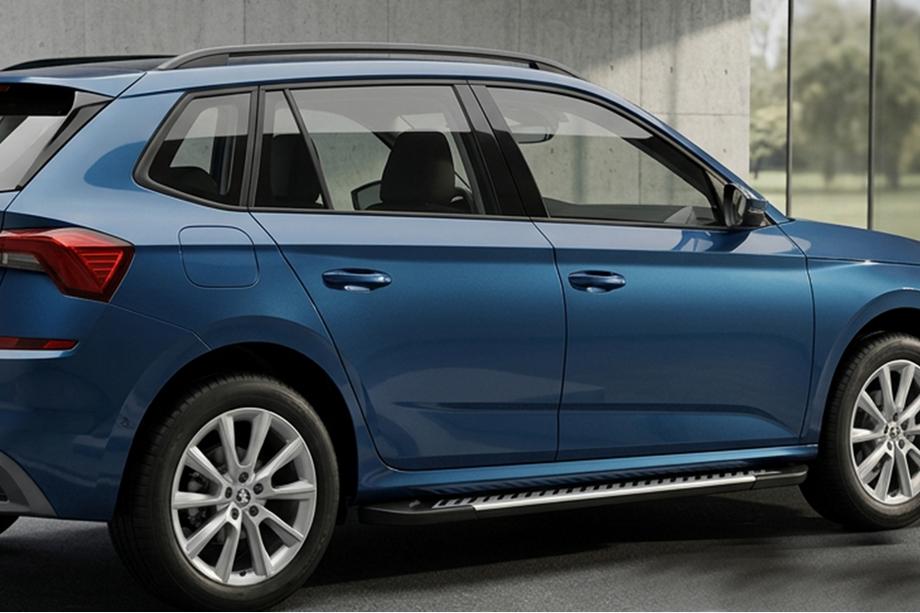 Skoda Kamiq 2019- Praguri Laterale Line (2 buc, Aluminiu) Image