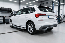 Skoda Kamiq 2019- Praguri Laterale Tayga V2 (2 buc, Aluminiu) foto 1