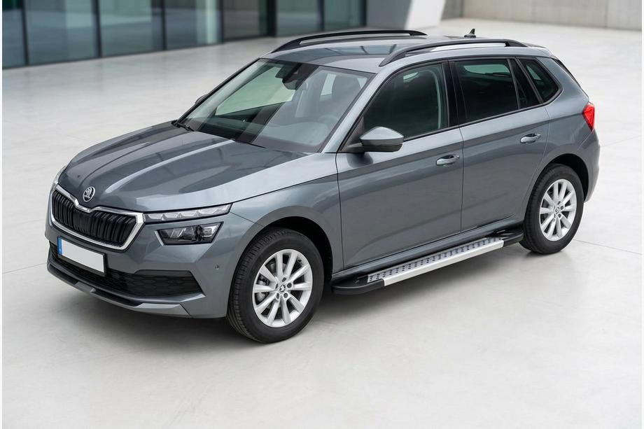 Skoda Kamiq 2019- Praguri Laterale Vision New Grey (2 buc, Aluminiu) Image