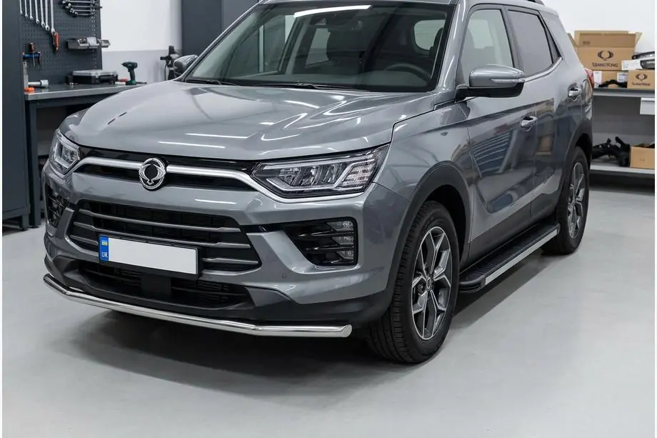 SsangYong Korando 2019- Praguri Laterale Maya V1 (2 buc, Aluminiu) Image