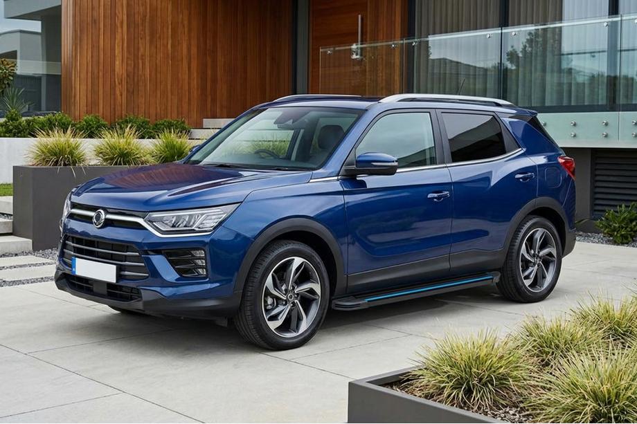 SsangYong Korando 2019- Praguri Laterale Maya Blue (2 buc, Aluminiu) Image