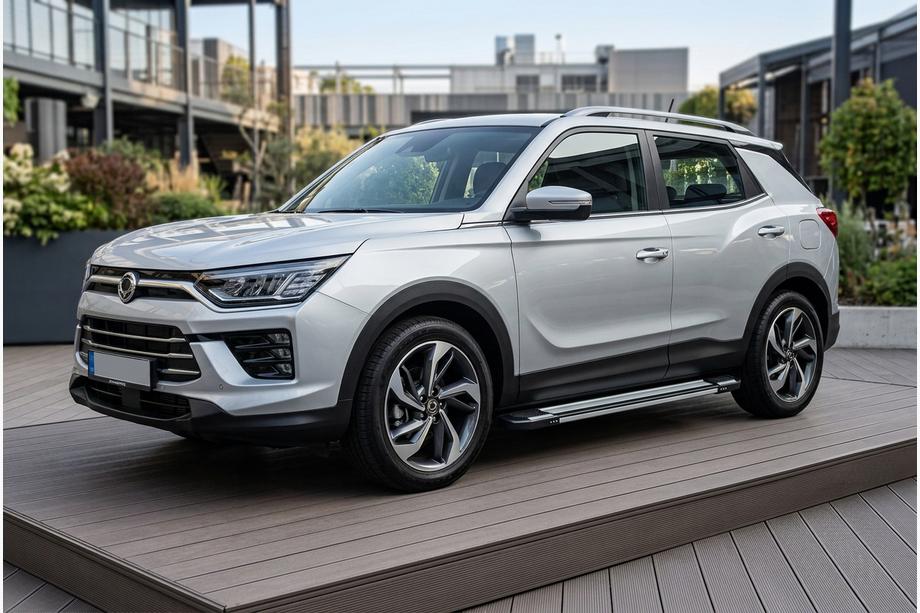 SsangYong Korando 2019- Praguri Laterale Rainbow (2 buc, Aluminiu) Image