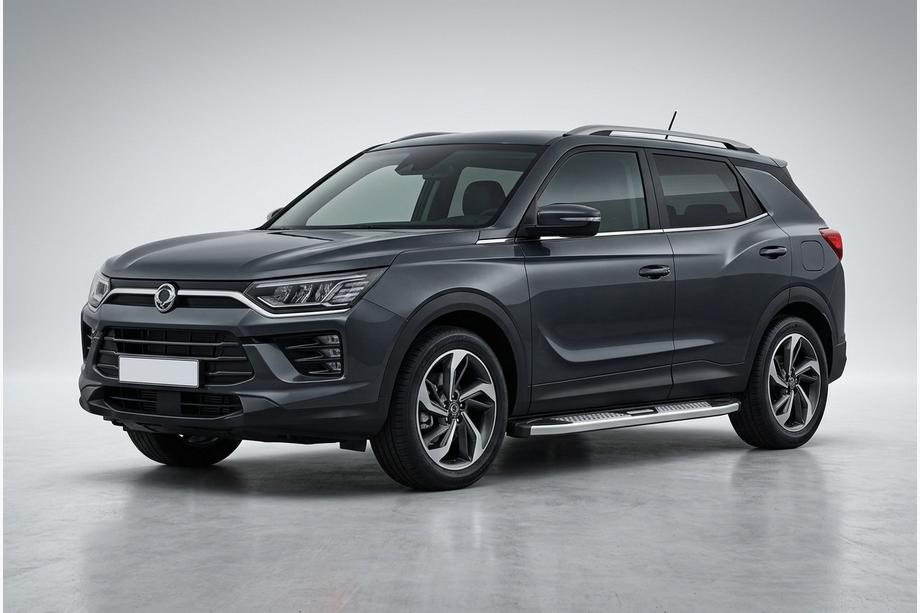 SsangYong Korando 2019- Praguri Laterale Mevsim Grey (2 buc, Aluminiu) Image