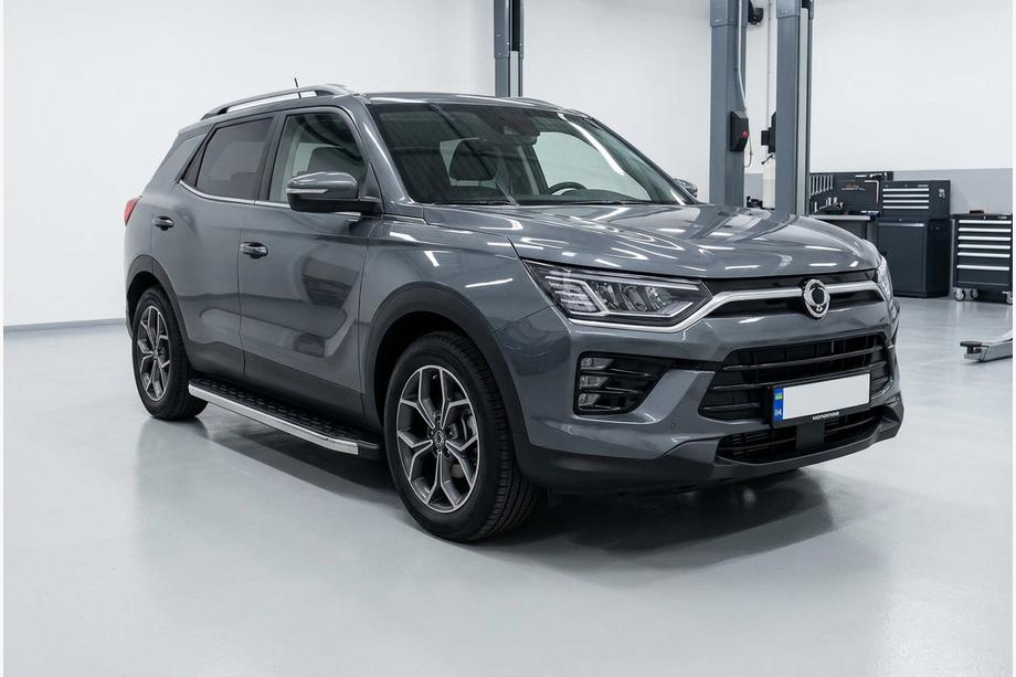 SsangYong Korando 2019- Praguri Laterale BlackLine (2 buc, Aluminiu) Image