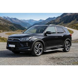 Praguri Laterale Tayga V2 (2 buc, Aluminiu) SsangYong Korando 2019- foto 1