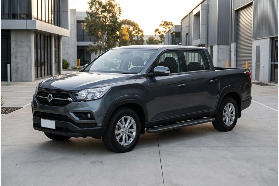 SsangYong Musso II 2018– Praguri Laterale Bosphore Black (2 buc, Aluminiu) Image