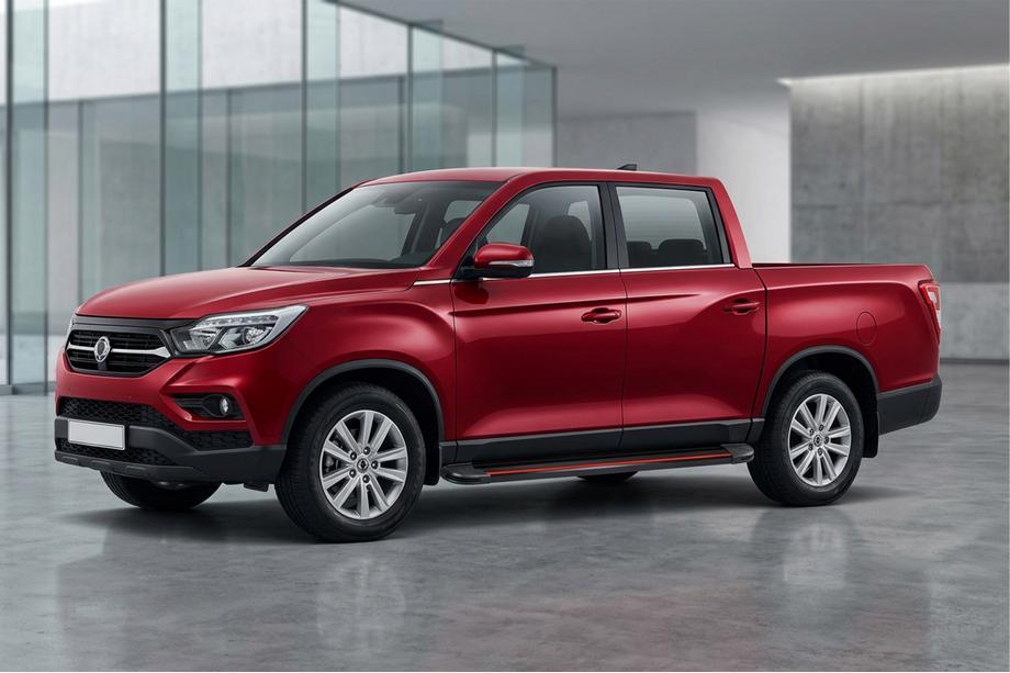 SsangYong Musso II 2018– Praguri Laterale Maya Red (2 buc, Aluminiu) Foto 1