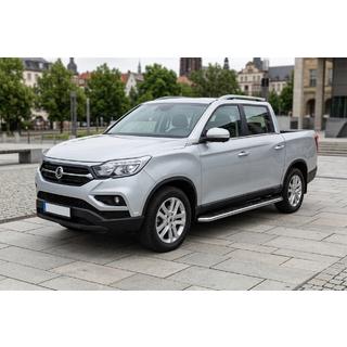 Praguri Laterale Maydos V1 (2 buc, Aluminiu) SsangYong Musso ІІ 2018- foto 1