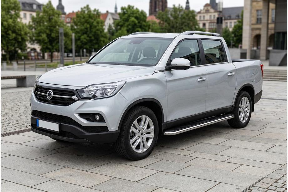 SsangYong Musso II 2018– Praguri Laterale Maydos V1 (2 buc, Aluminiu) Foto 1