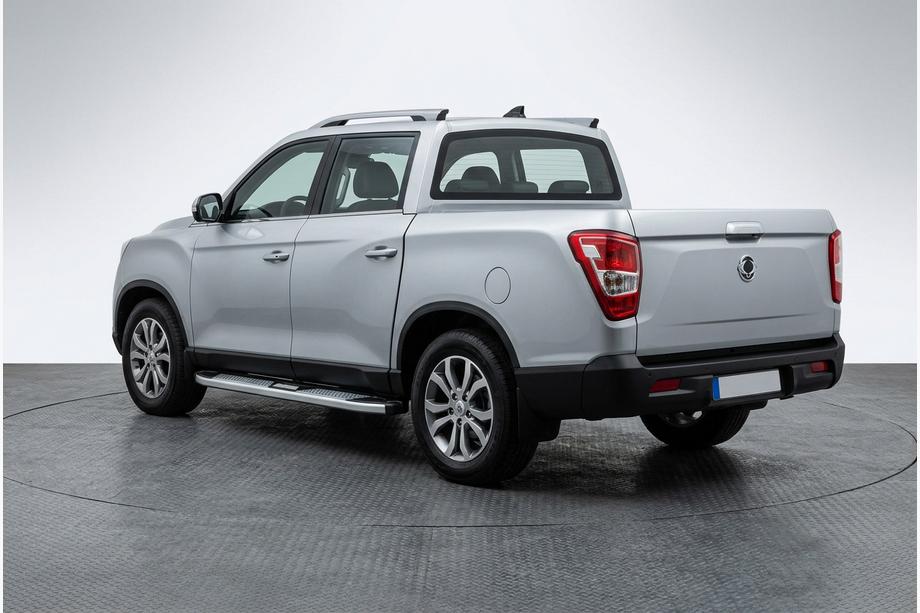SsangYong Musso II 2018– Praguri Laterale Mevsim Grey (2 buc, Aluminiu) Foto 1