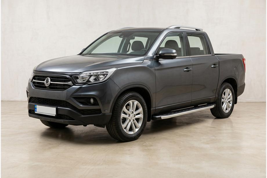SsangYong Musso II 2018– Praguri Laterale Fullmond (2 buc, Aluminiu) Foto 1