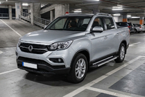 SsangYong Musso II 2018– Praguri Laterale RedLine (2 buc, Aluminiu) foto 1