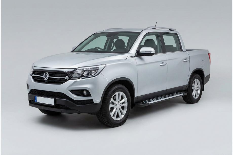 SsangYong Musso II 2018– Praguri Laterale Sunrise (2 buc, Aluminiu) Foto 1