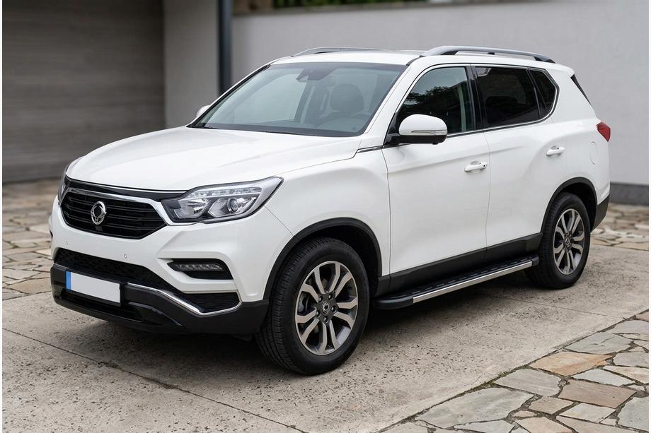 SsangYong Rexton II 2017- Praguri Laterale Duru (2 buc, Aluminiu) Image
