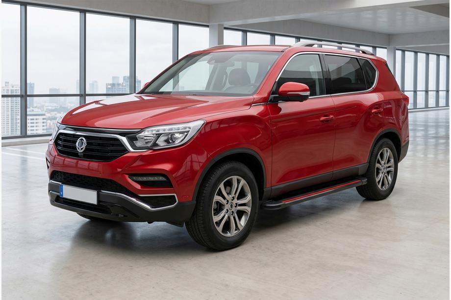 SsangYong Rexton II 2017- Praguri Laterale Maya Red (2 buc, Aluminiu) Image