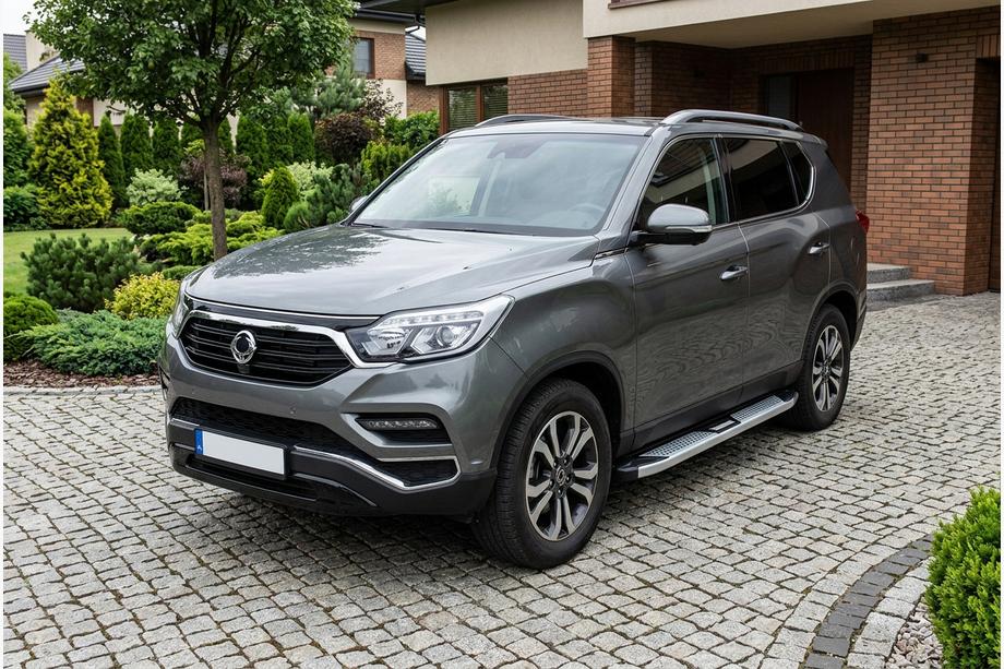 SsangYong Rexton II 2017- Praguri Laterale Mevsim Grey (2 buc, Aluminiu) Image
