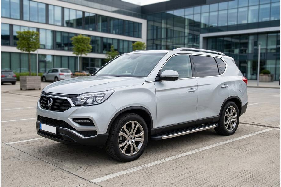 SsangYong Rexton II 2017- Praguri Laterale BlackLine (2 buc, Aluminiu) Image