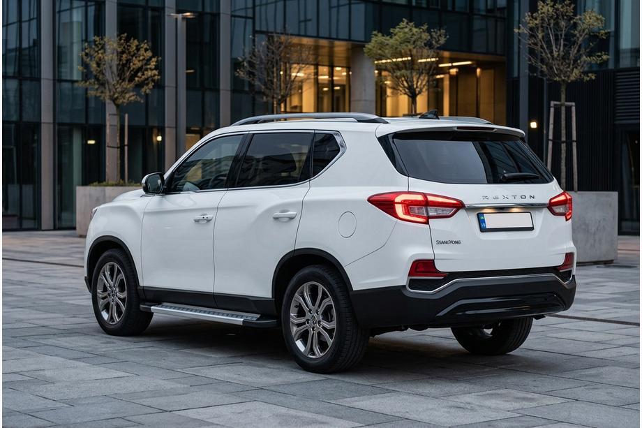 SsangYong Rexton II 2017- Praguri Laterale Vision New Grey (2 buc, Aluminiu) Image
