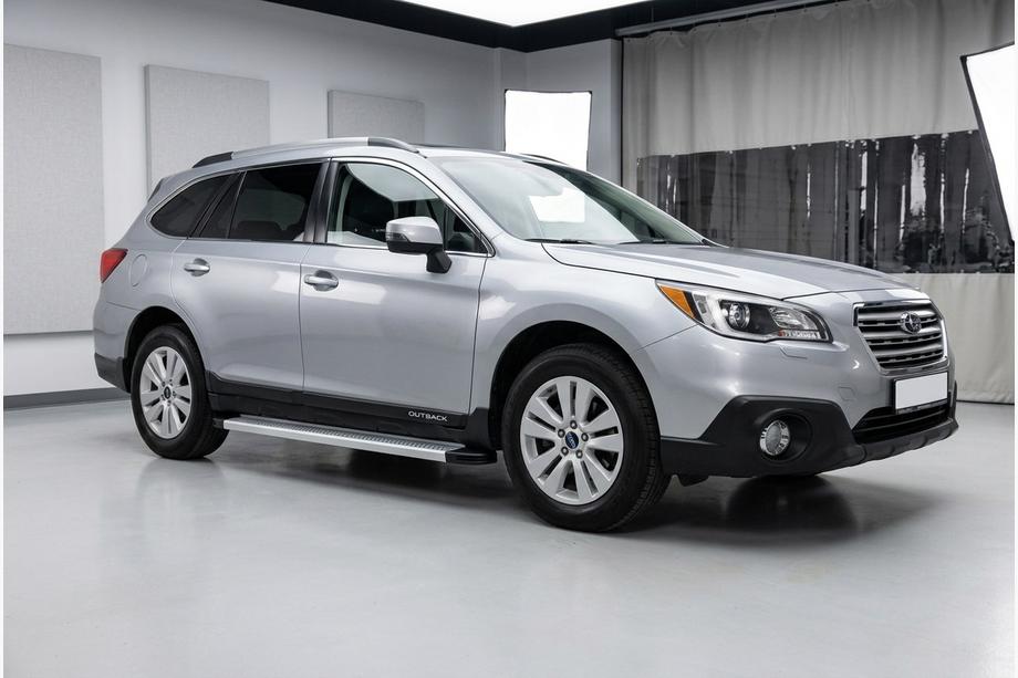 Subaru Outback 2014-2019 Praguri Laterale Maya V2 (2 buc, Aluminiu) Image