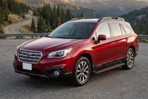 Subaru Outback 2014-2019 Praguri Laterale Maya Red (2 buc, Aluminiu) foto 1