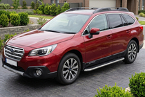 Subaru Outback 2014-2019 Praguri Laterale Maydos V1 (2 buc, Aluminiu) foto 1