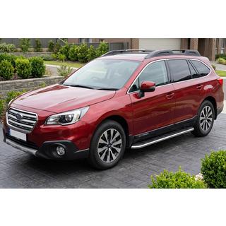 Praguri Laterale Maydos V1 (2 buc, Aluminiu) Subaru Outback 2014-2019 foto 1