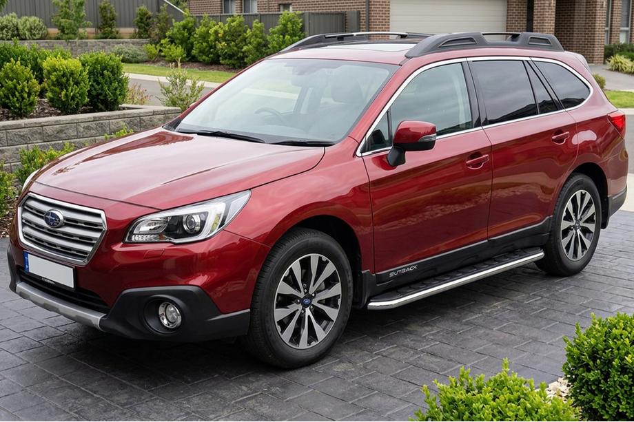 Subaru Outback 2014-2019 Praguri Laterale Maydos V1 (2 buc, Aluminiu) Image