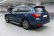 Subaru Outback 2014-2019 Praguri Laterale Rainbow (2 buc, Aluminiu) foto 1