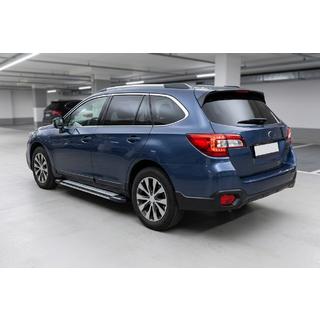 Praguri Laterale Rainbow (2 buc, Aluminiu) Subaru Outback 2014-2019 foto 1