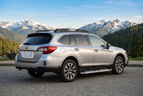 Subaru Outback 2014-2019 Praguri Laterale Mevsim Grey (2 buc, Aluminiu) foto 1