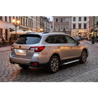 Praguri Laterale Line (2 buc, Aluminiu) Subaru Outback 2014-2019 foto 1