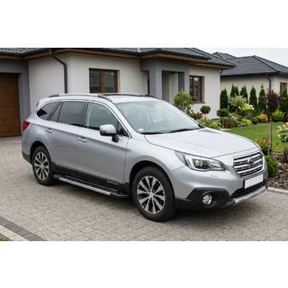 Praguri Laterale RedLine (2 buc, Aluminiu) Subaru Outback 2014-2019 foto 1