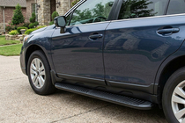 Subaru Outback 2014-2019 Praguri Laterale Tayga Black (2 buc, Aluminiu) foto 1
