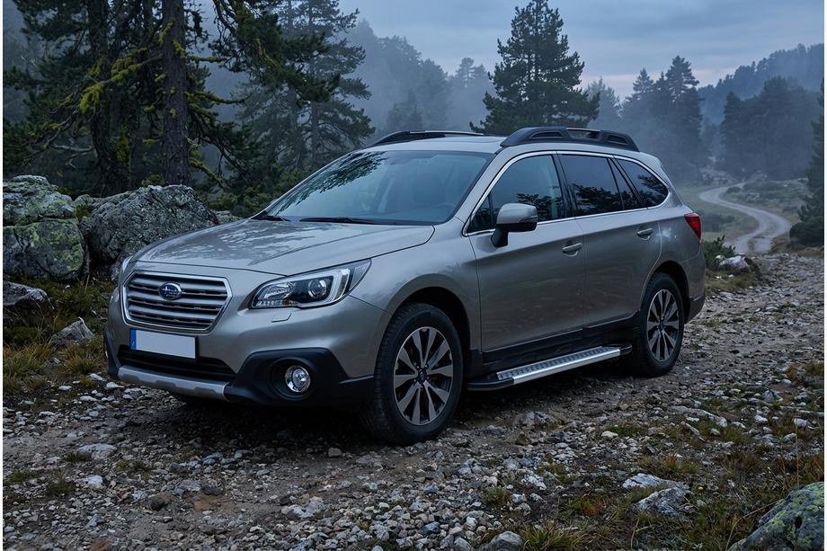Subaru Outback 2014-2019 Praguri Laterale Vision New Grey (2 buc, Aluminiu) Image