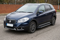 Suzuki SX4 S-Cross 2013-2016 Praguri laterale Bosphorus Grey (2 buc, aluminiu) foto 1