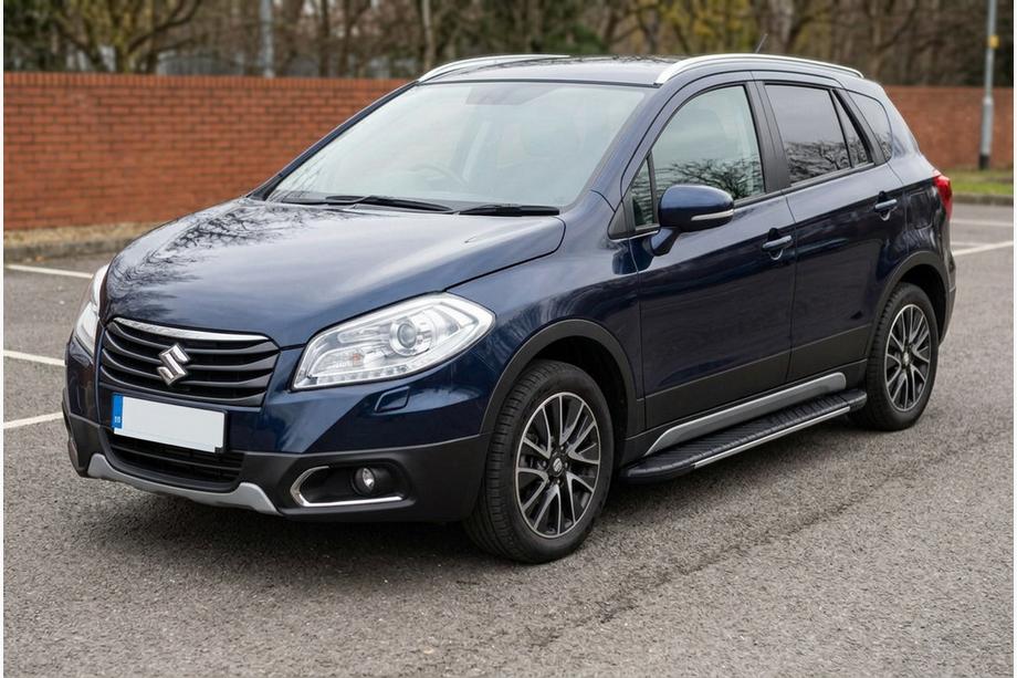 Suzuki SX4 S-Cross 2013-2016 Praguri laterale Bosphorus Grey (2 buc, aluminiu) Image